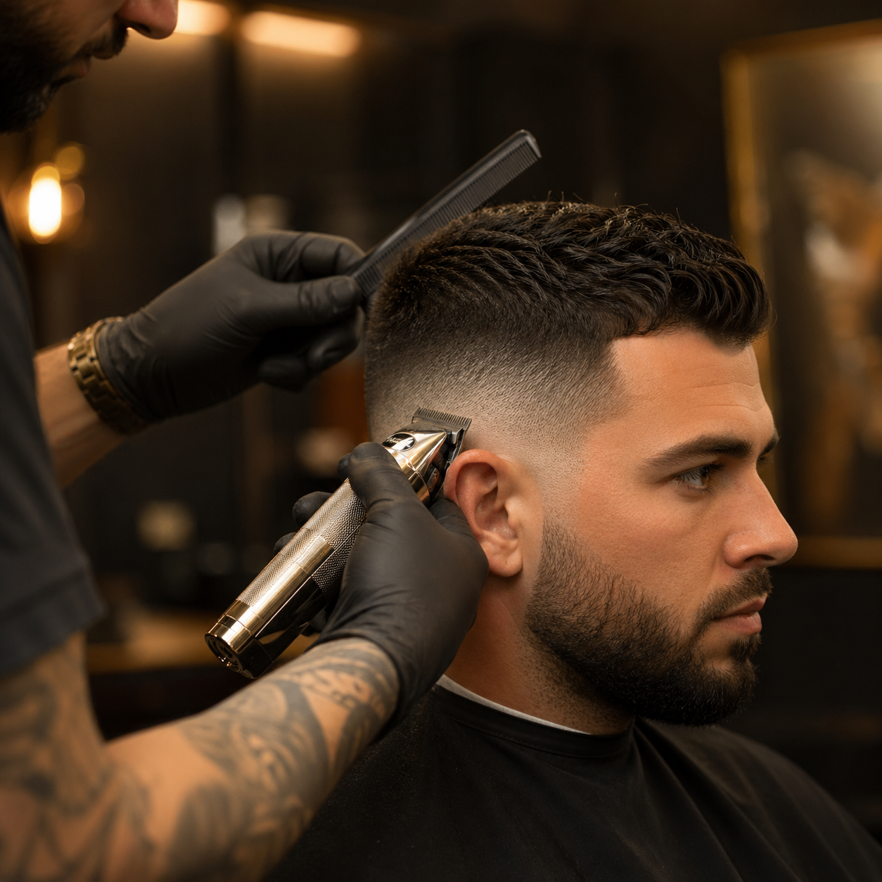 CORTE DEGRADE FADE BRAVUS BARBEARIA