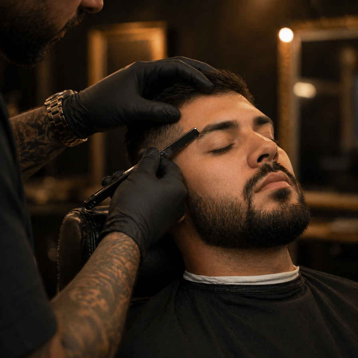 SOBRANCELHA MASCULINA BRAVUS BARBEARIA