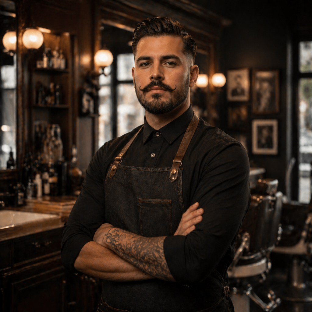 André Carvalho bravus barbearia