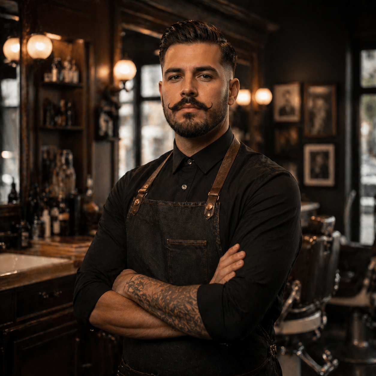 André Carvalho bravus barbearia